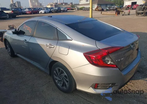 2016 Honda Civic Ex из США, поврежденный, VIN 19XFC2F75GE005116